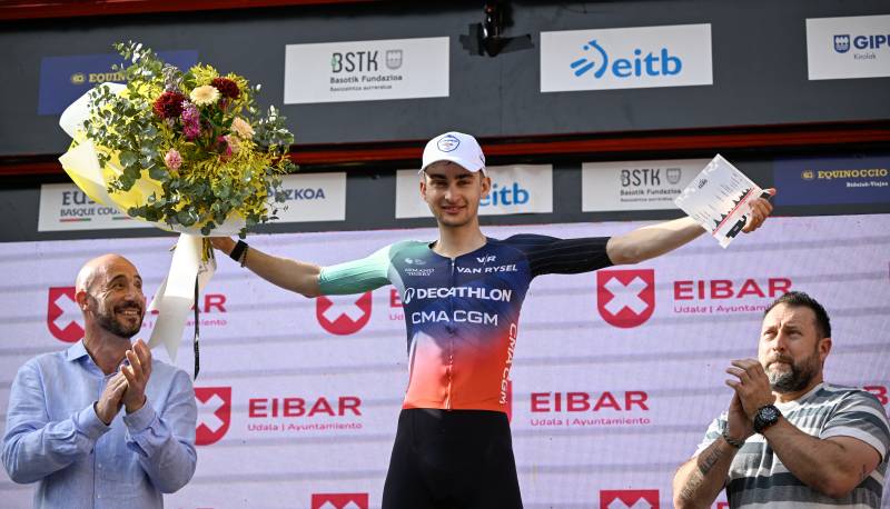 Teen star Seixas claims stage five to close on Basque Tour victory