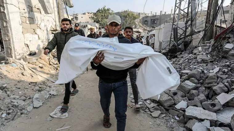 Israeli airstrikes hit Gaza camps, causing multiple casualties