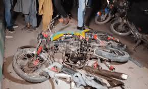 Two dead in motorcycles collision in Faisalabad