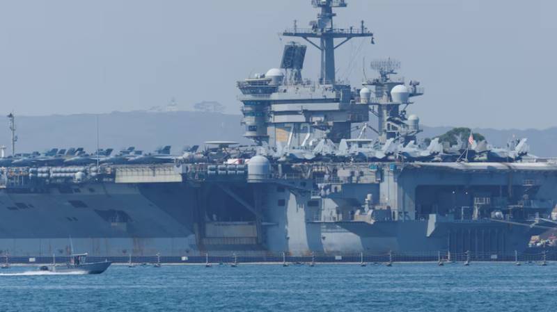 US warships transit Strait of Hormuz: media
