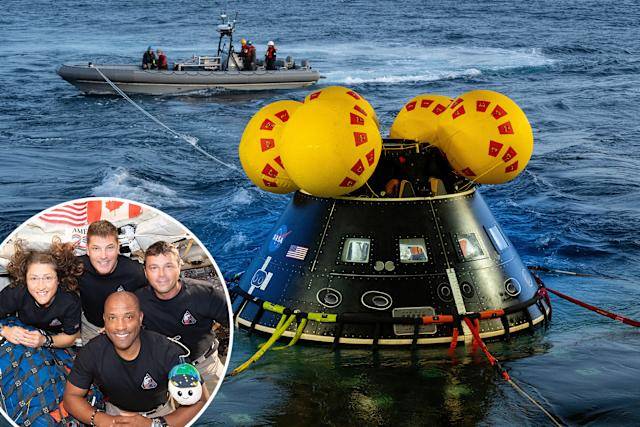 Artemis crew urges unity on 'lifeboat' Earth