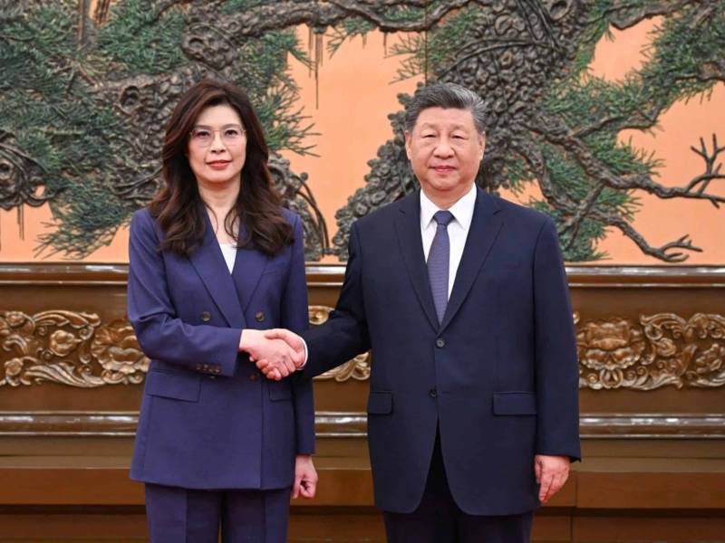 China says to boost Taiwan exchanges as opposition leader ends visit