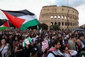 Rome rally honours thousands of Palestinian children martyred in Israeli strikes