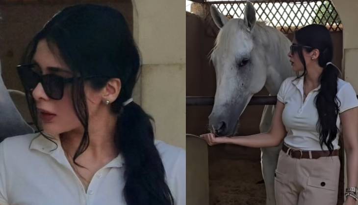 Azekah Daniel channels old money vibes in equestrian aesthetic