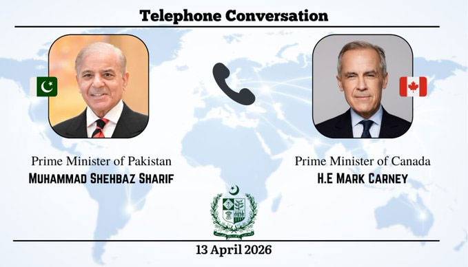 Canadian PM praises Pakistan's efforts for peace