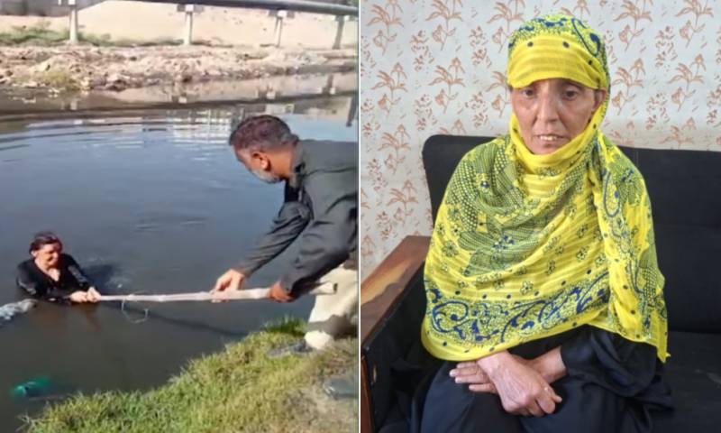 Karachi woman jumps into nullah after tiff with husband