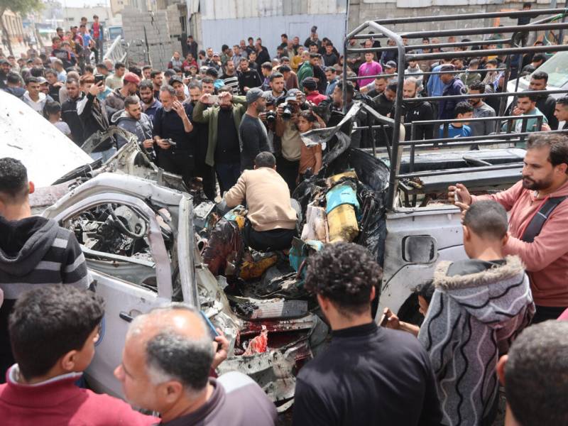 Gaza civil defence says toddler among 4 dead in Israeli strike