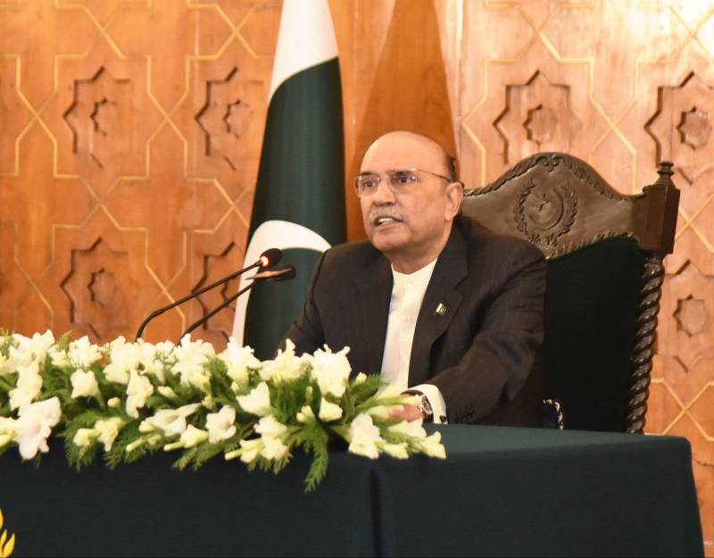 President Zardari reviews political situation in Sindh 