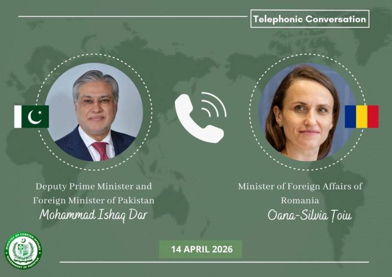 Romanian FM praises Pakistan's role in Iran-US peace talks