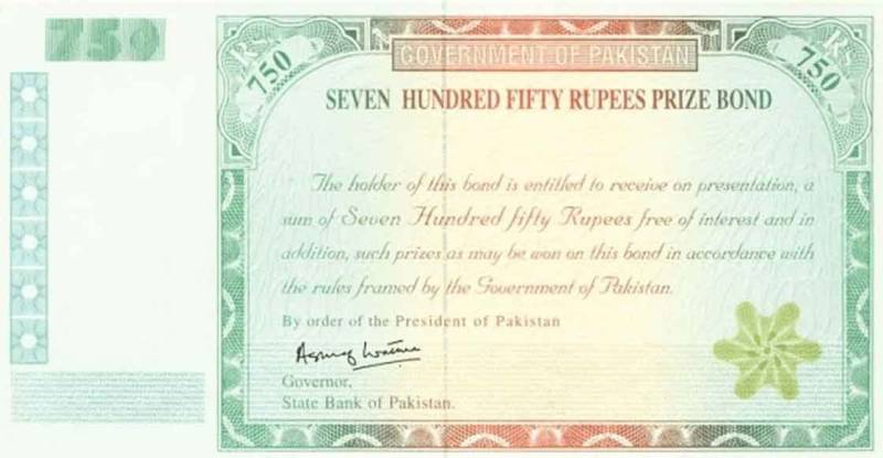 Rs750 Prize Bond Draw No. 106 results announced 