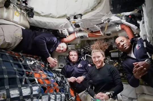 Back on Earth, Artemis II crew still finding their footing