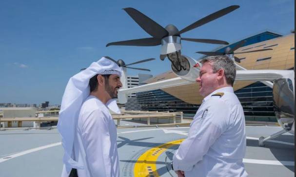 Dubai says first flying taxi station completed