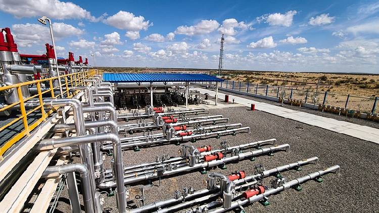 China, Turkmenistan launch expansion of giant gas field