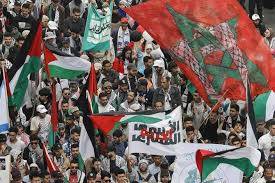 Moroccans protest Israel death penalty law at pro-Palestinian rally