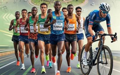 National Marathon and Cycling Race gets colourful start in Lahore