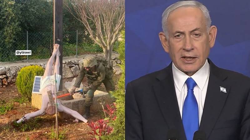 Israel PM vows 'harsh action' against soldier vandalising Jesus statue in Lebanon