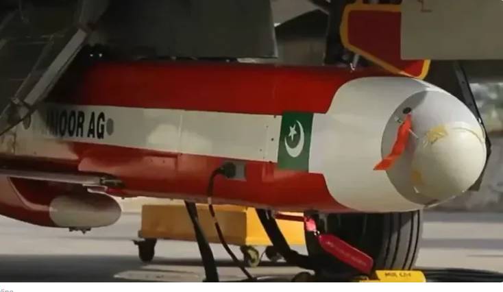 Pakistan Navy conducts live weapon firing of Taimoor cruise missile