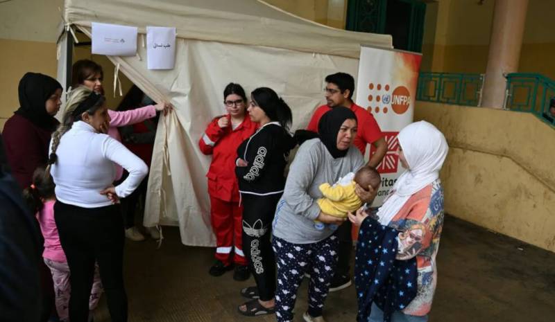 Bringing babies into the world in Lebanon's crammed shelters