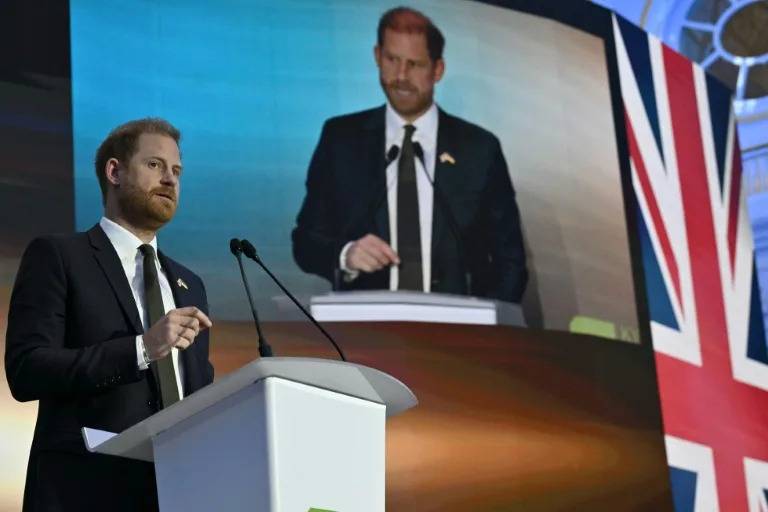 In Kyiv, Prince Harry calls on Russia's Putin to halt invasion