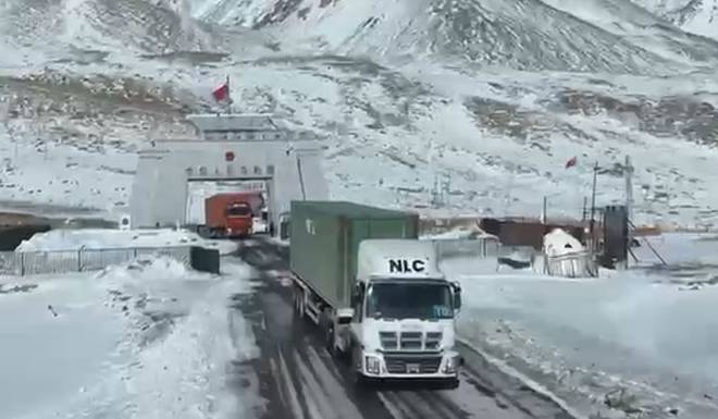 First shipment from Kyrgyzstan arrives in Pakistan, bypassing Afghanistan