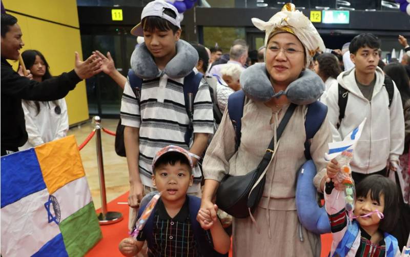 Over 250 Indians claiming descent from biblical tribe land in Israel