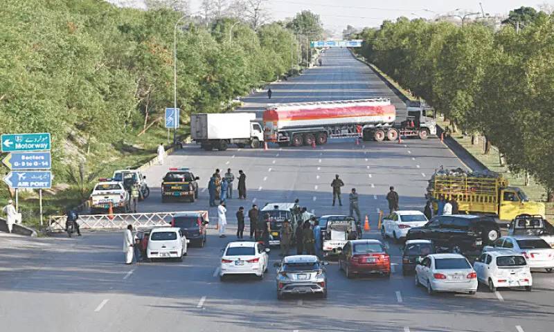 Islamabad traffic plan announced ahead of US-Iran talks