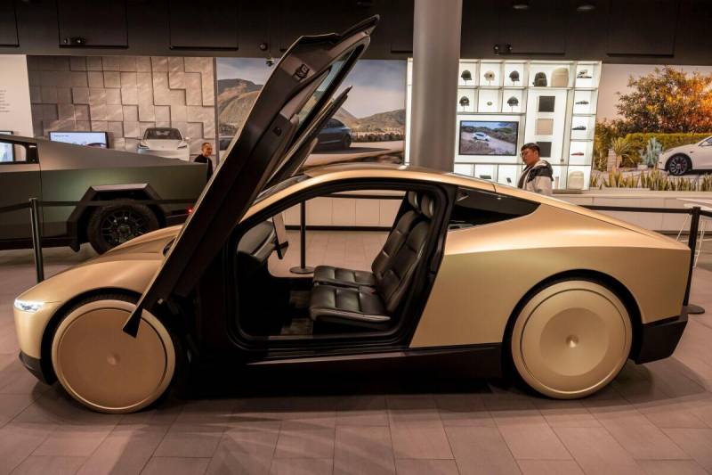 Elon Musk says Tesla has started 'robotaxi' production