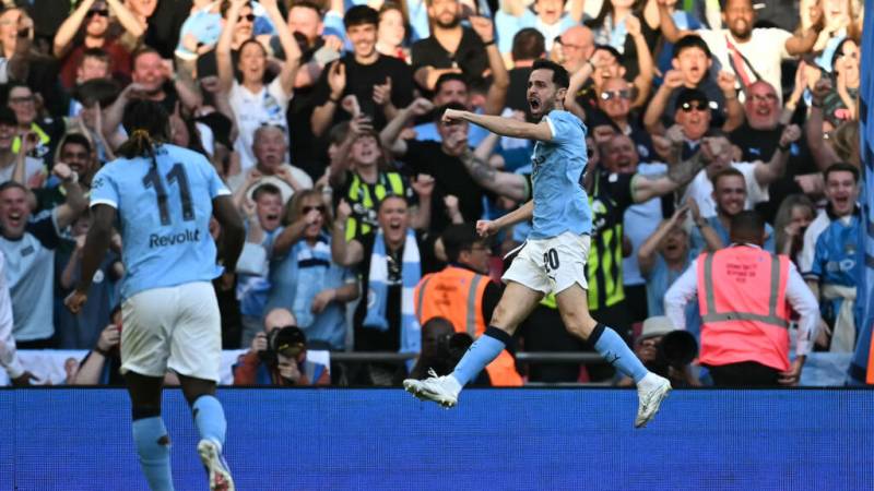 Man City late show beats Southampton to reach FA Cup final
