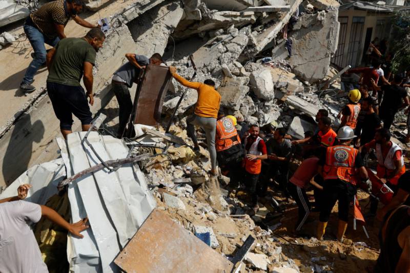 Death toll in Israeli strikes on Gaza rises to 13
