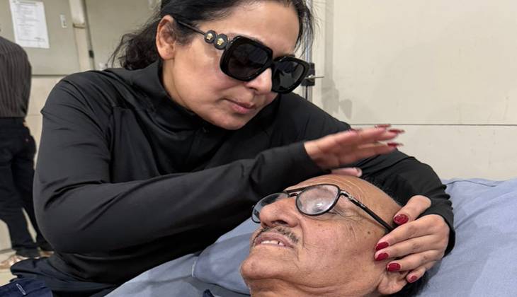 Meera's father hospitalised over cardiac issues, requests prayers