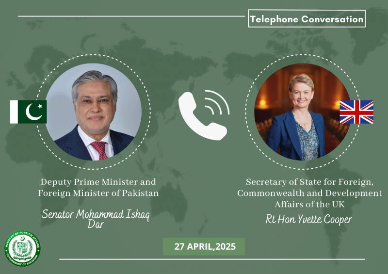 Pakistan, UK agree to maintain close contact amid regional developments