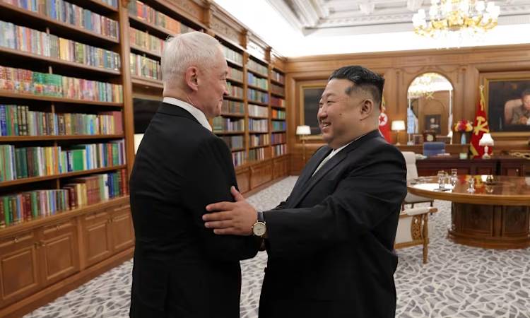 North Korea's Kim reaffirms support for Russia's 'sacred' Ukraine war