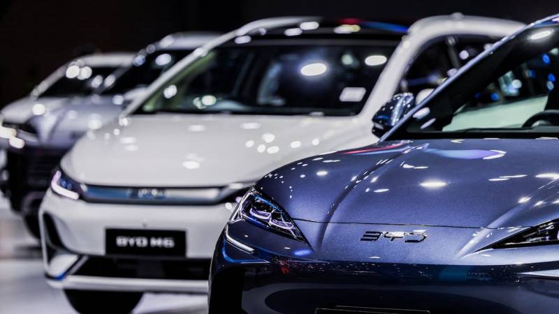 Chinese EV giant BYD reports 55 percent drop in Q1 net profit