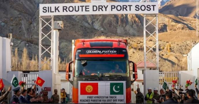 Pakistan processes first TIR export to Kyrgyzstan 