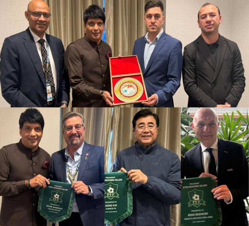 PFF strengthens global ties with high-profile meetings before FIFA Congress