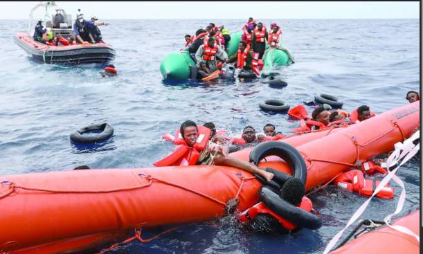 17 killed, seven rescued off Libya after week at sea