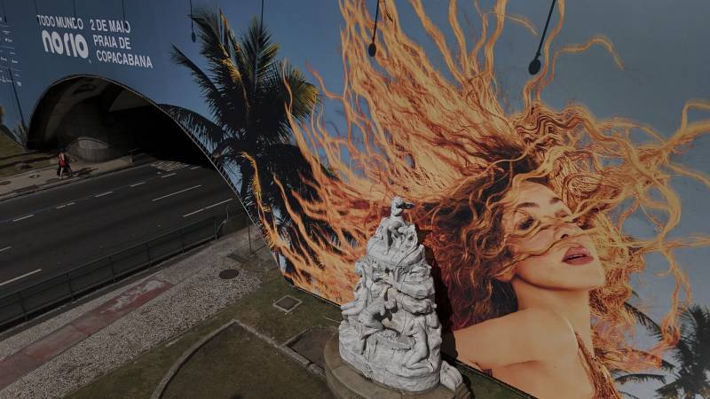 After Madonna and Lady Gaga, Shakira set for Rio beach mega-gig