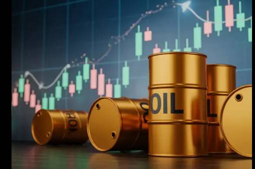 Crude oil edges up after wild swing, stocks track Wall St rally