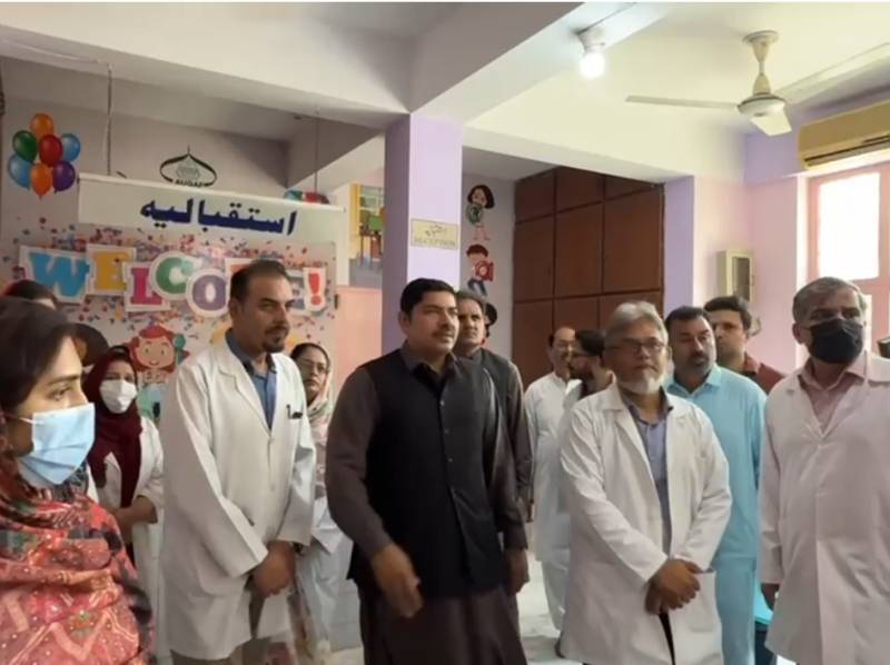 Renovated paediatric ward inaugurated at Data Darbar Hospital Lahore