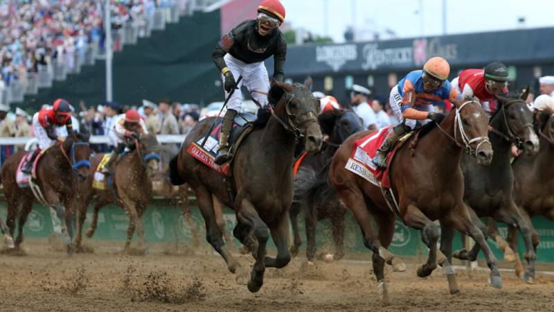 Golden Tempo wins Kentucky Derby in historic triumph for trainer DeVaux