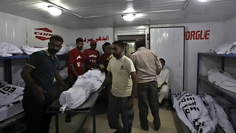 Eight die in Karachi amid heatwave, suspected overdoses