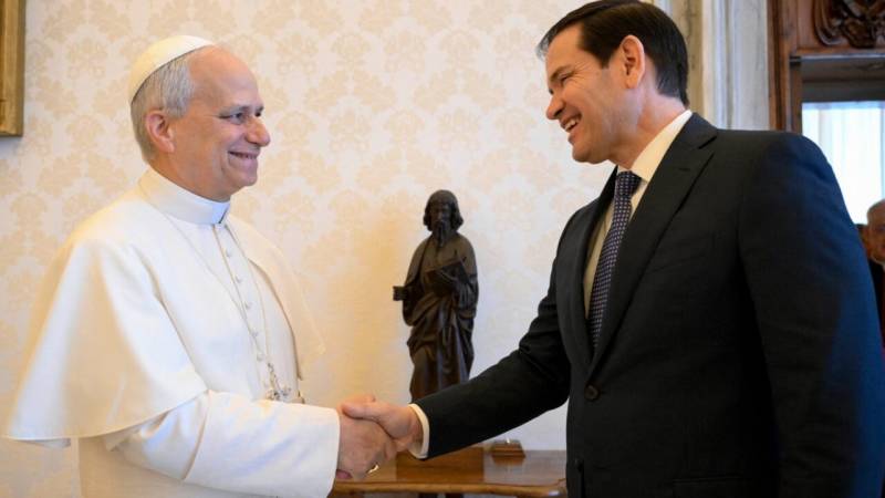 US says Rubio to discuss Mideast in Vatican visit
