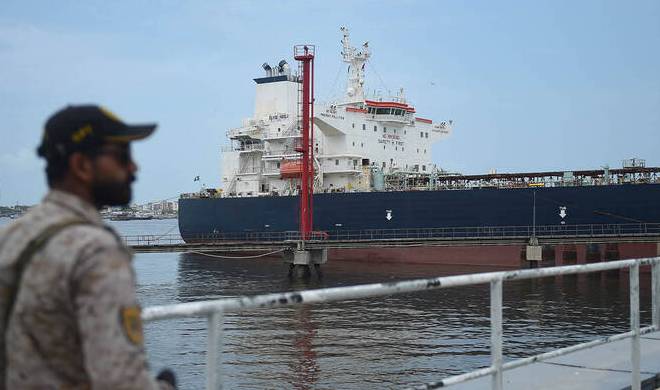 Another transshipment cargo ship berths at Gwadar Port