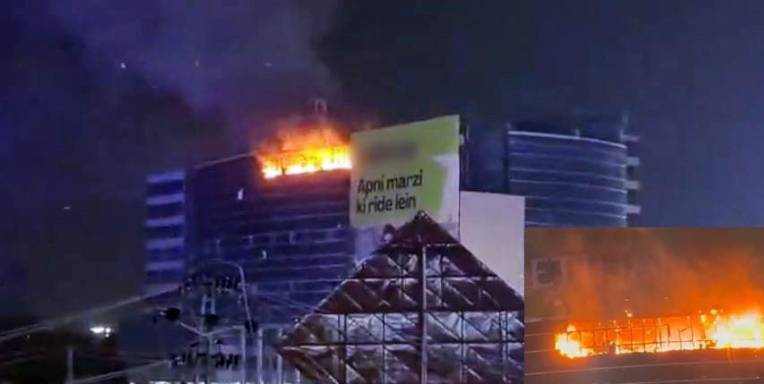 Fire breaks out in Lahore’s jewellery plaza