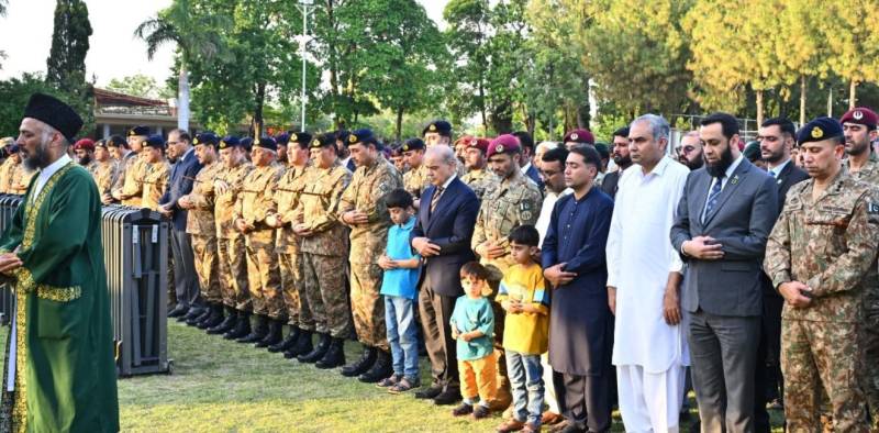 Funeral prayer of Lt Col Khalid Hussain Shaheed offered at Chaklala Garrison: ISPR 