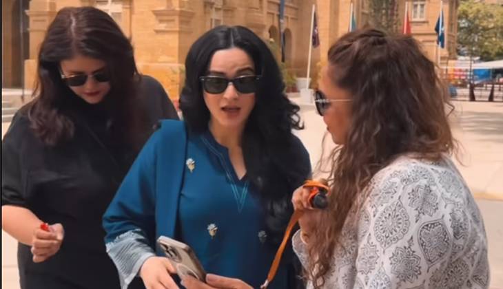 Aiman Khan shares fun BTS clip with styling team