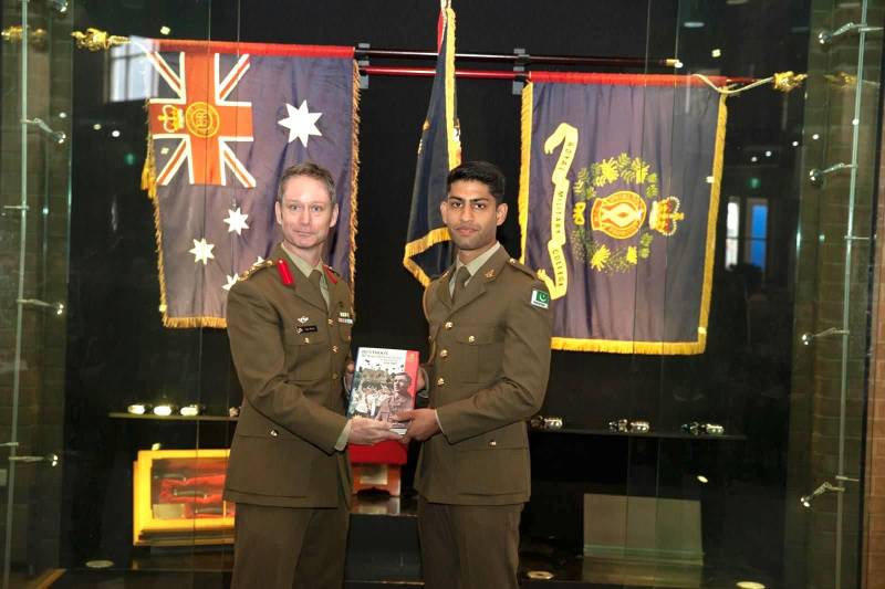 Pakistani cadet wins top honours at Australian military academy passing-out parade