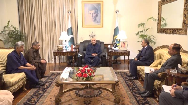 Ambassador-designate to Iran calls on President Zardari