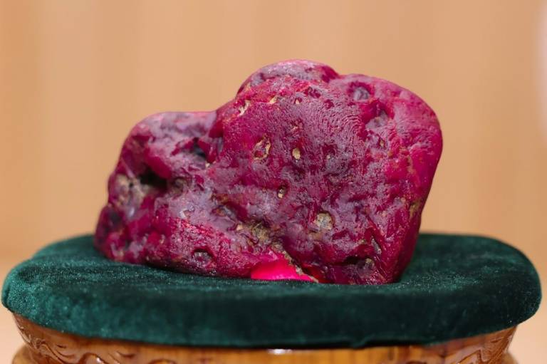 Myanmar says massive 11,000-carat ruby discovered