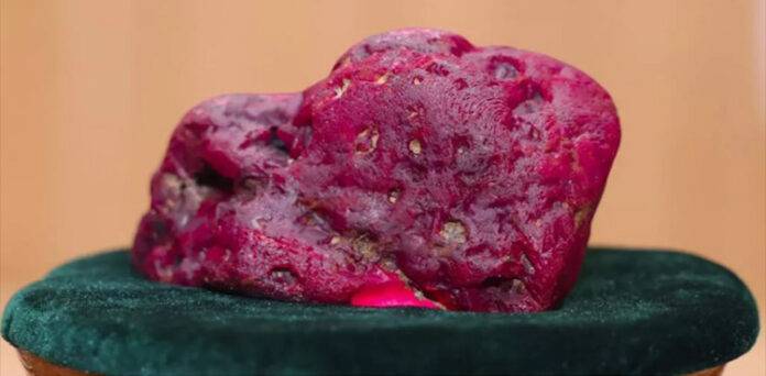 Rare 11,000-carat ruby discovered in Myanmar